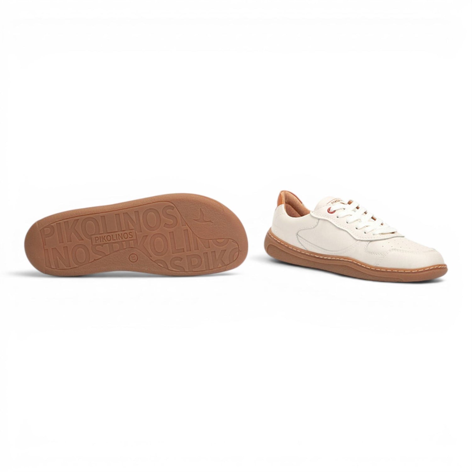 Pikolinos White Leather Sneakers Trainer Barefoot Shoes - Aranjuez