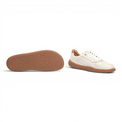Pikolinos White Leather Sneakers Trainer Barefoot Shoes - Aranjuez