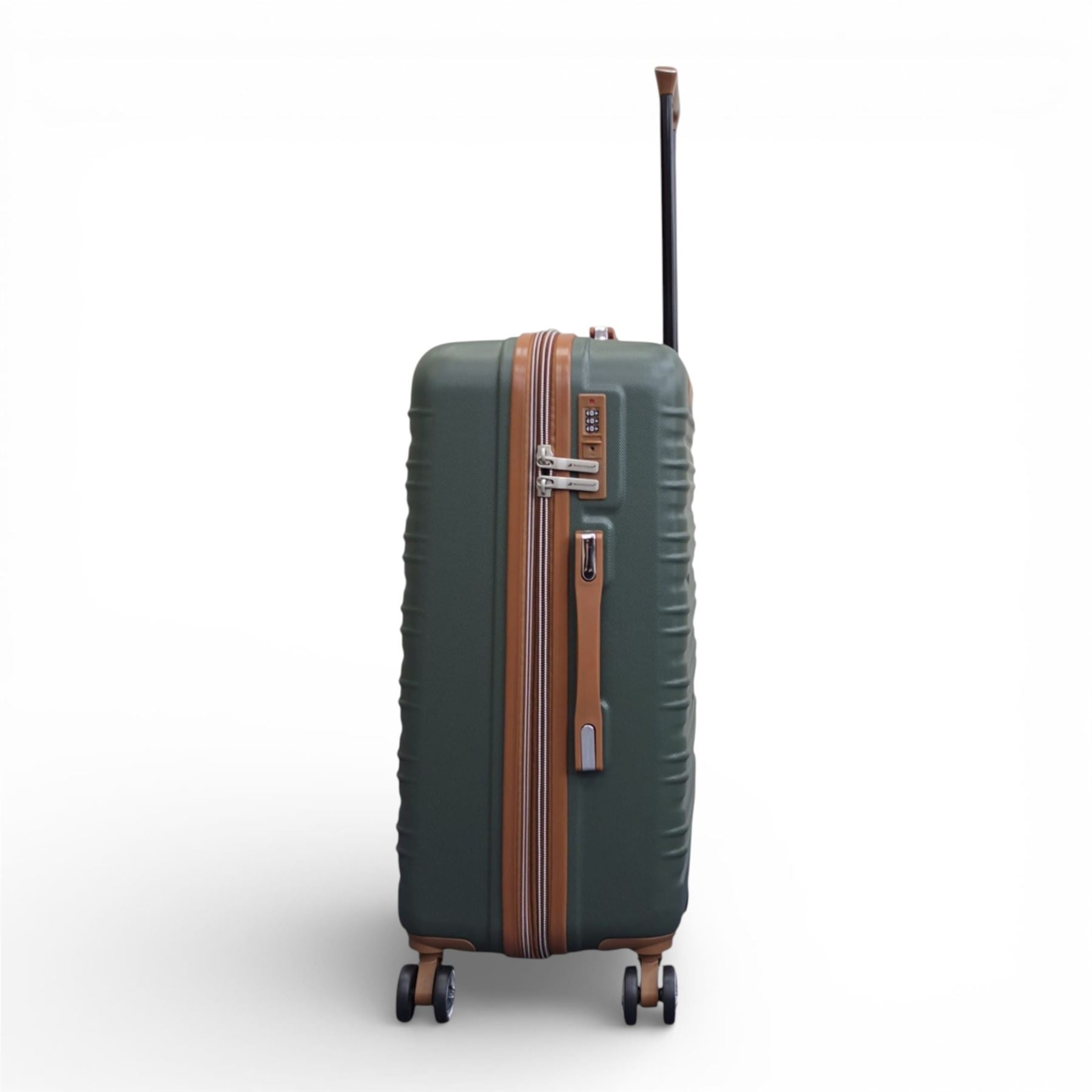 Armidale Medium Hard Shell Suitcase in Green