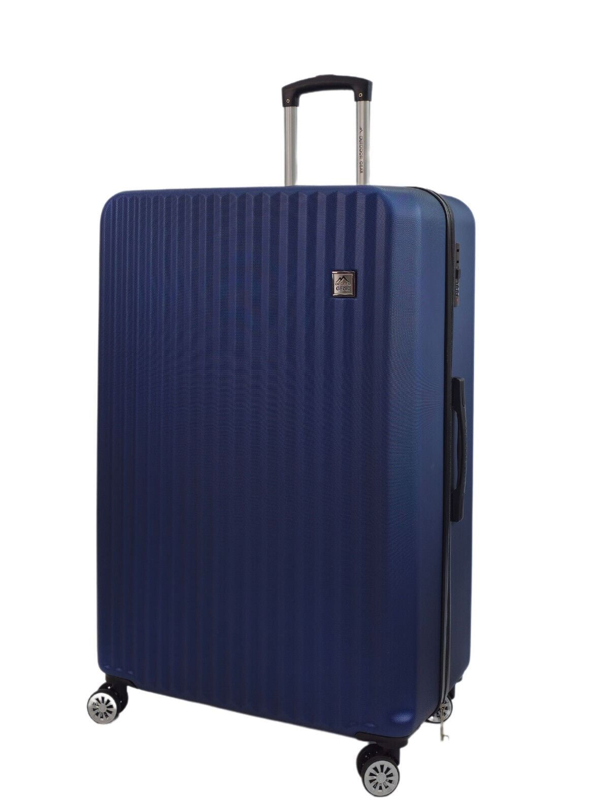 Albertville Extra Large Hard Shell Suitcase in Blue