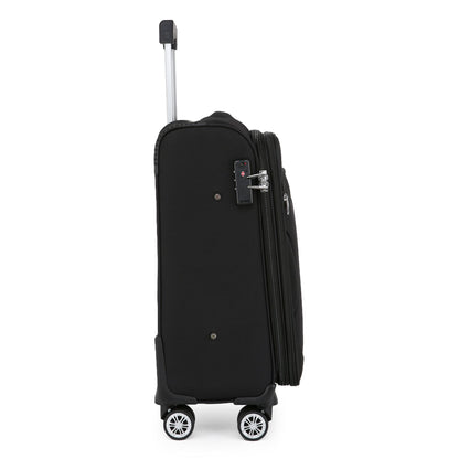 Delta Medium Hard Shell Suitcase in Black