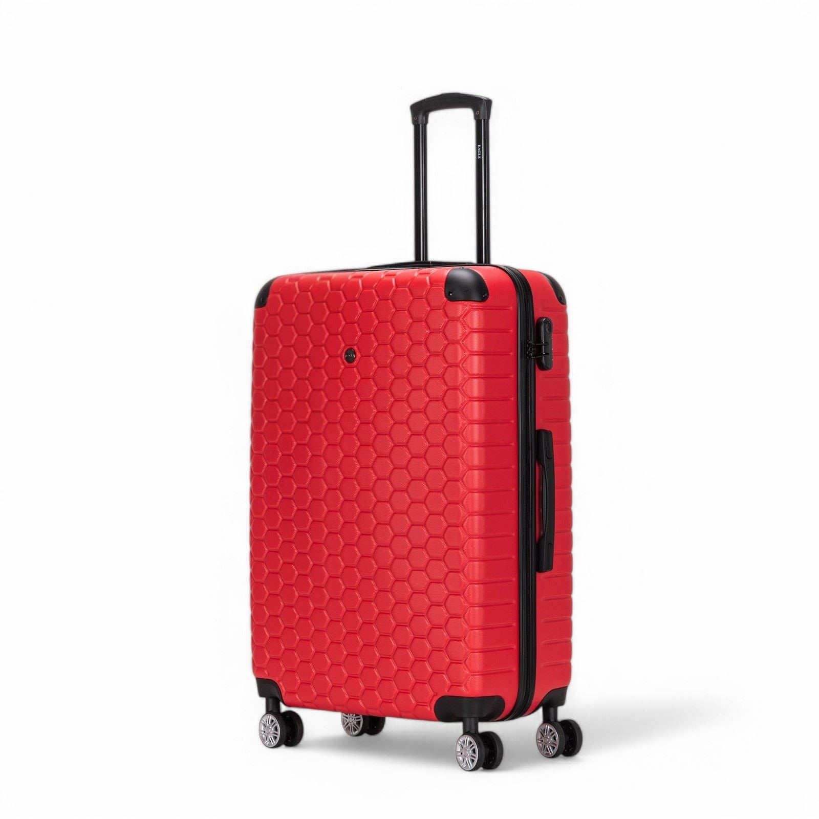 Noda Large Hard Shell Suitcase in Red