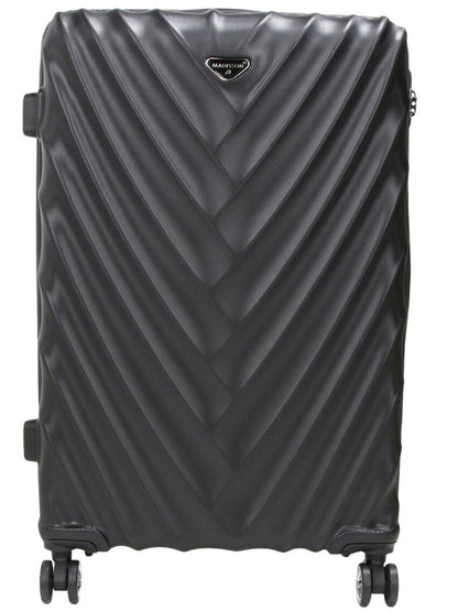Chatom Large Hard Shell Suitcase in Black