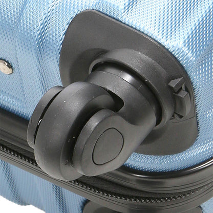 Corowa Large Hard Shell Suitcase in Blue