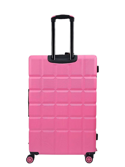 Coker Large Soft Shell Suitcase in Pink