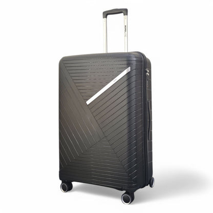 Chita Large Hard Shell Suitcase in Black