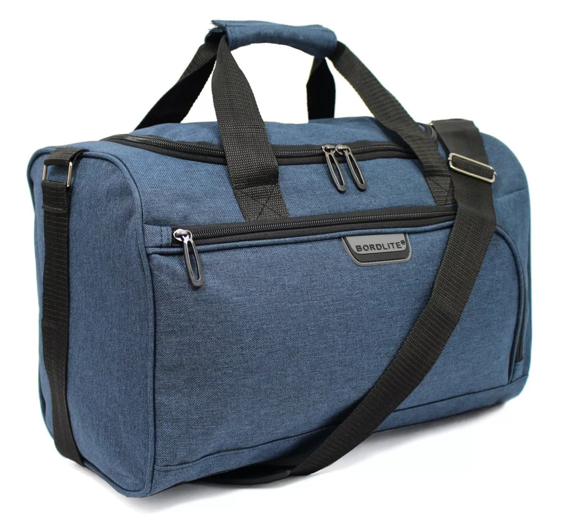 Holdall Carry On 40x 20 x25cm Under-seat Travel Cabin Bag for Ryanair, Easy Jet Navy