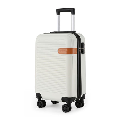 Calgary Cabin Hard Shell Suitcase in Cream