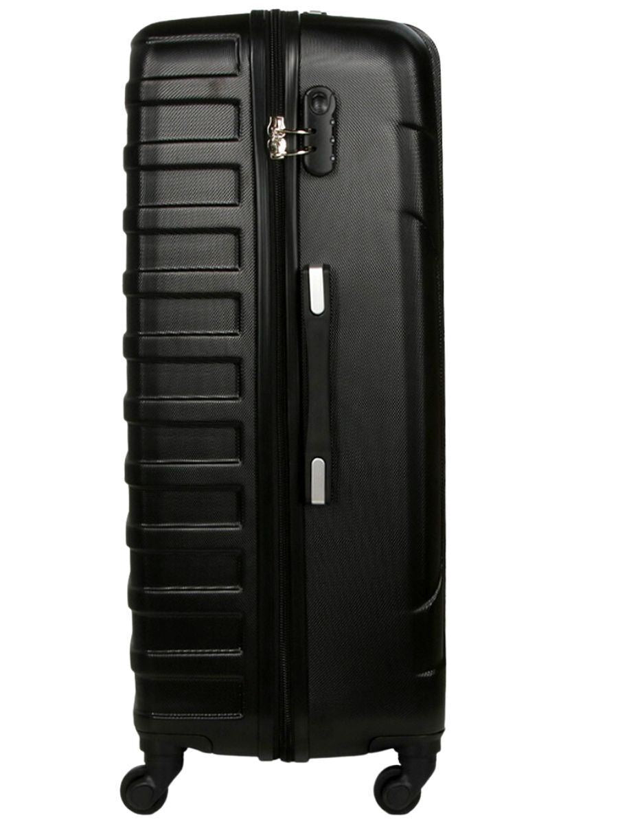 Crossville Large Hard Shell Suitcase in Black