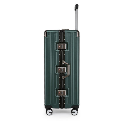 Airdrie Set of 3 Hard Shell Suitcase in Green