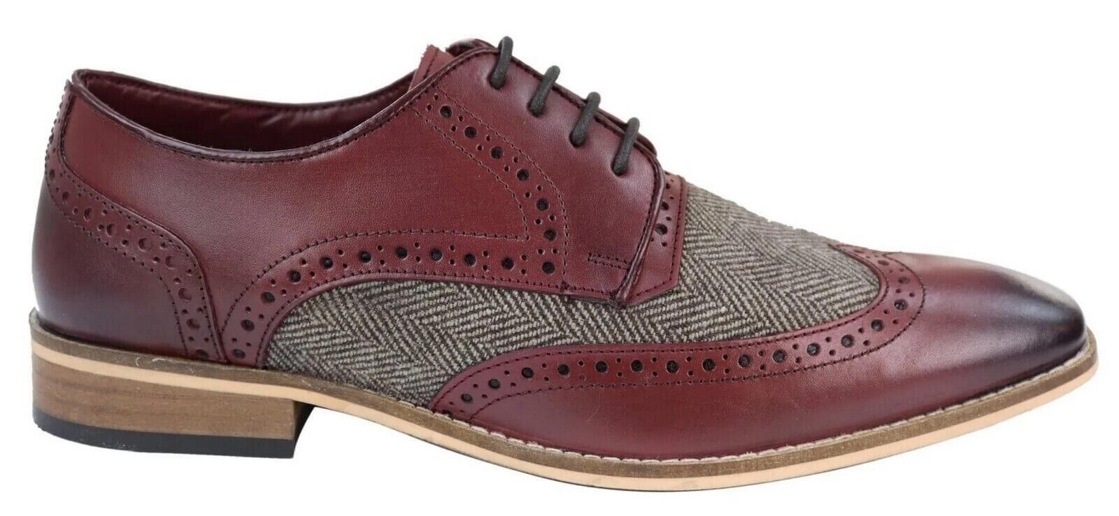 Tweed brogue on sale