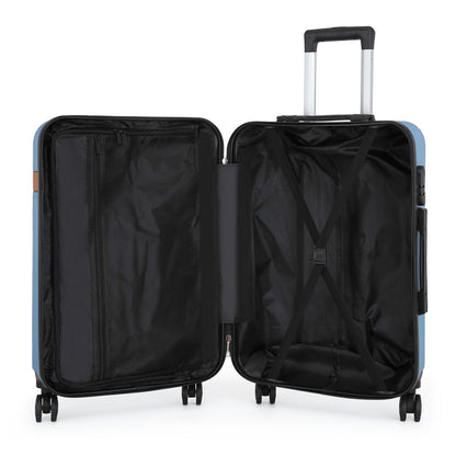 Calgary Set of 3 Hard Shell Suitcase in Blue