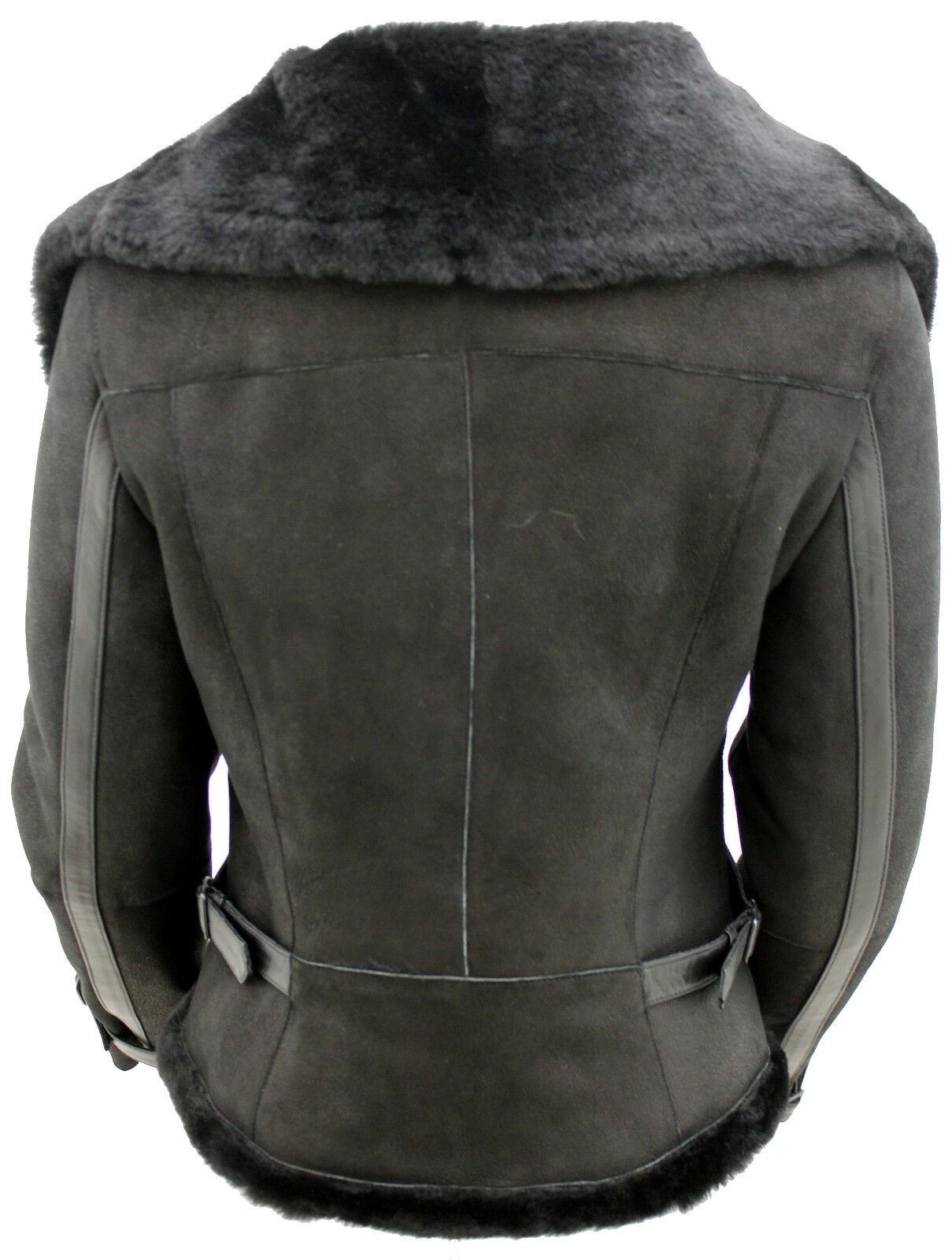 Womens Merino Sheepskin Leather Jacket-Petworth