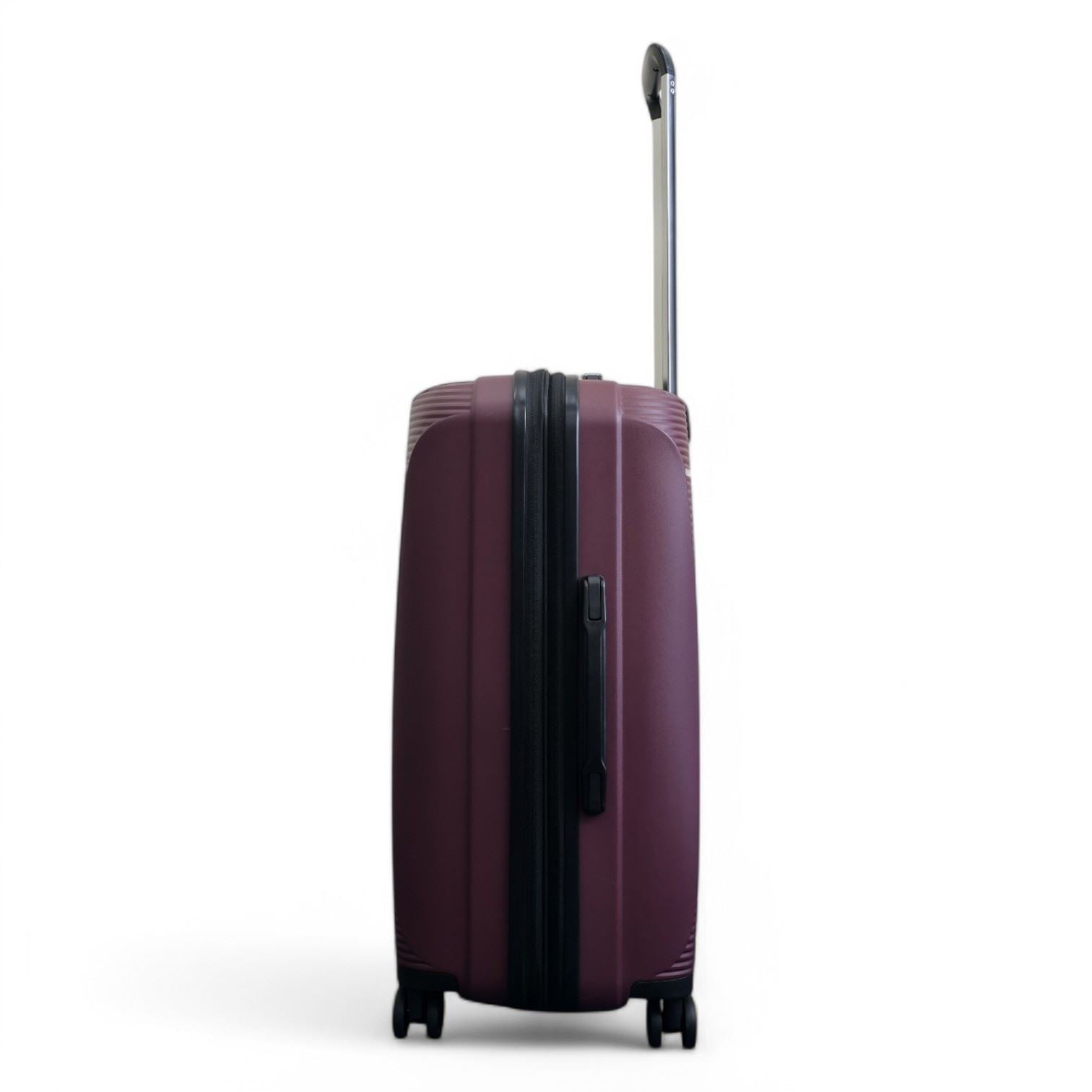 Abiko Medium Hard Shell Suitcase in Burgundy