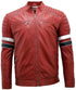 Mens Classic Quilted Leather Jacket-Southall - Upperclass Fashions 