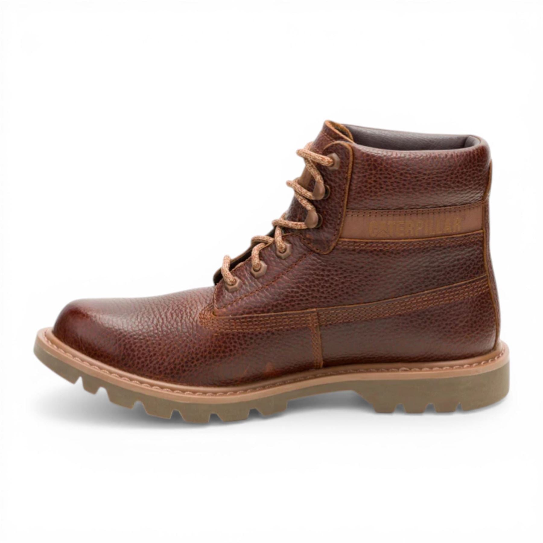 CAT (Caterpillar) Colorado 2.0 Ginger Brown Leather Hiking Ankle Boots