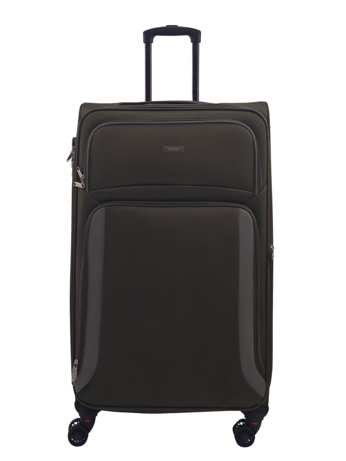 Ashland Large Soft Shell Suitcase in Khaki