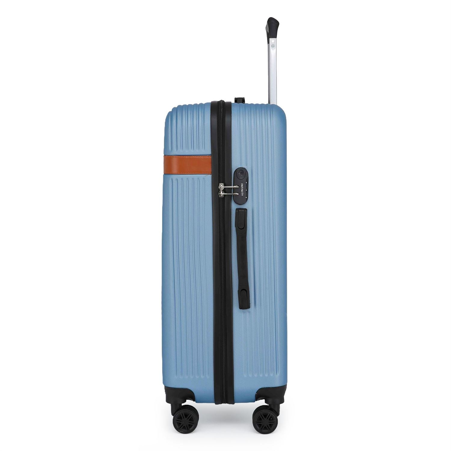 Calgary Large Hard Shell Suitcase in Blue