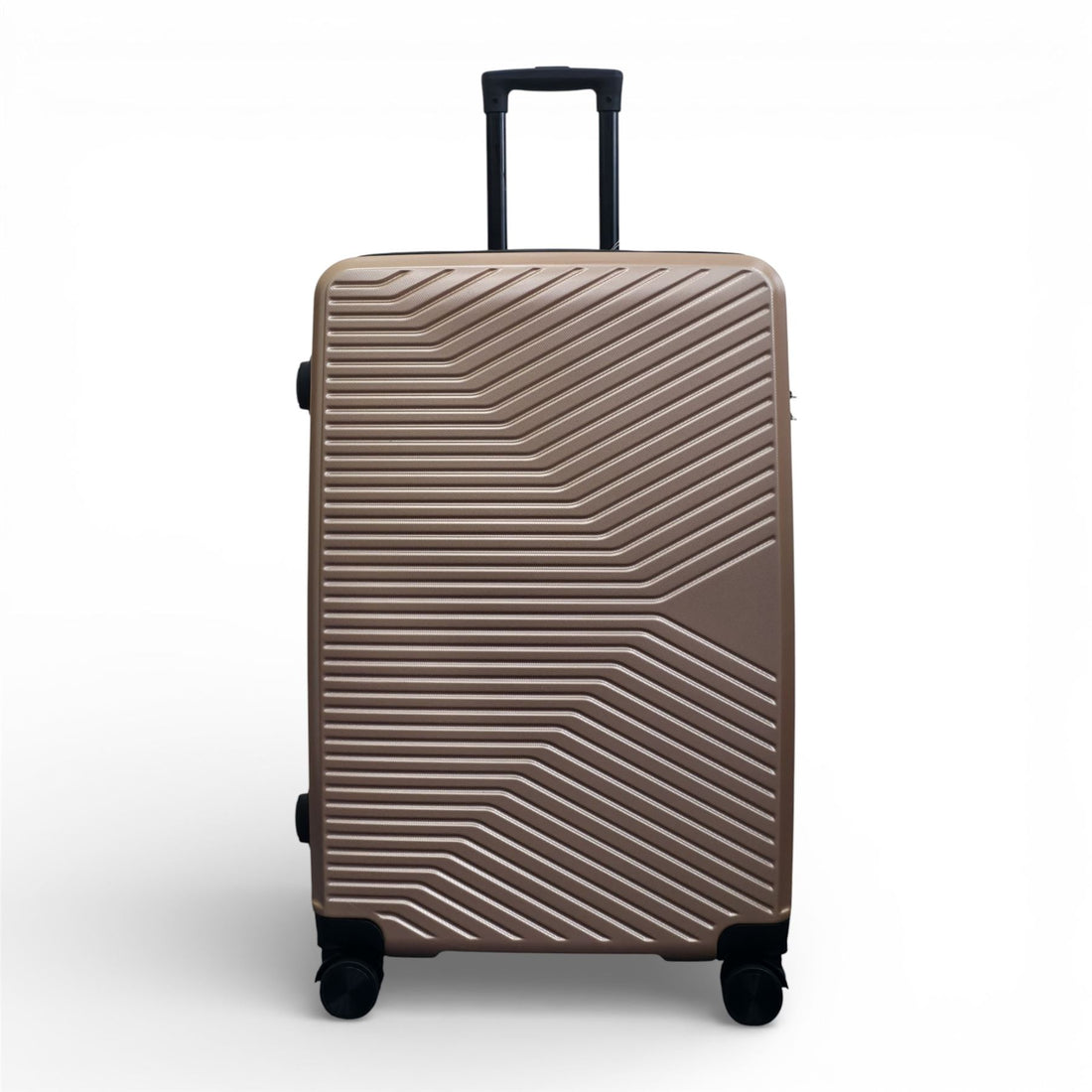 Junee Large Hard Shell Suitcase in Gold
