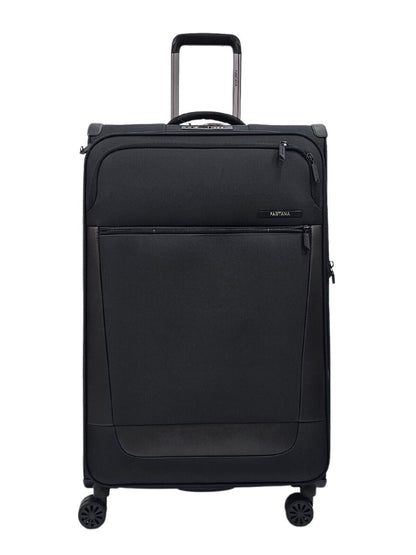 Blountsville Large Soft Shell Suitcase in Black