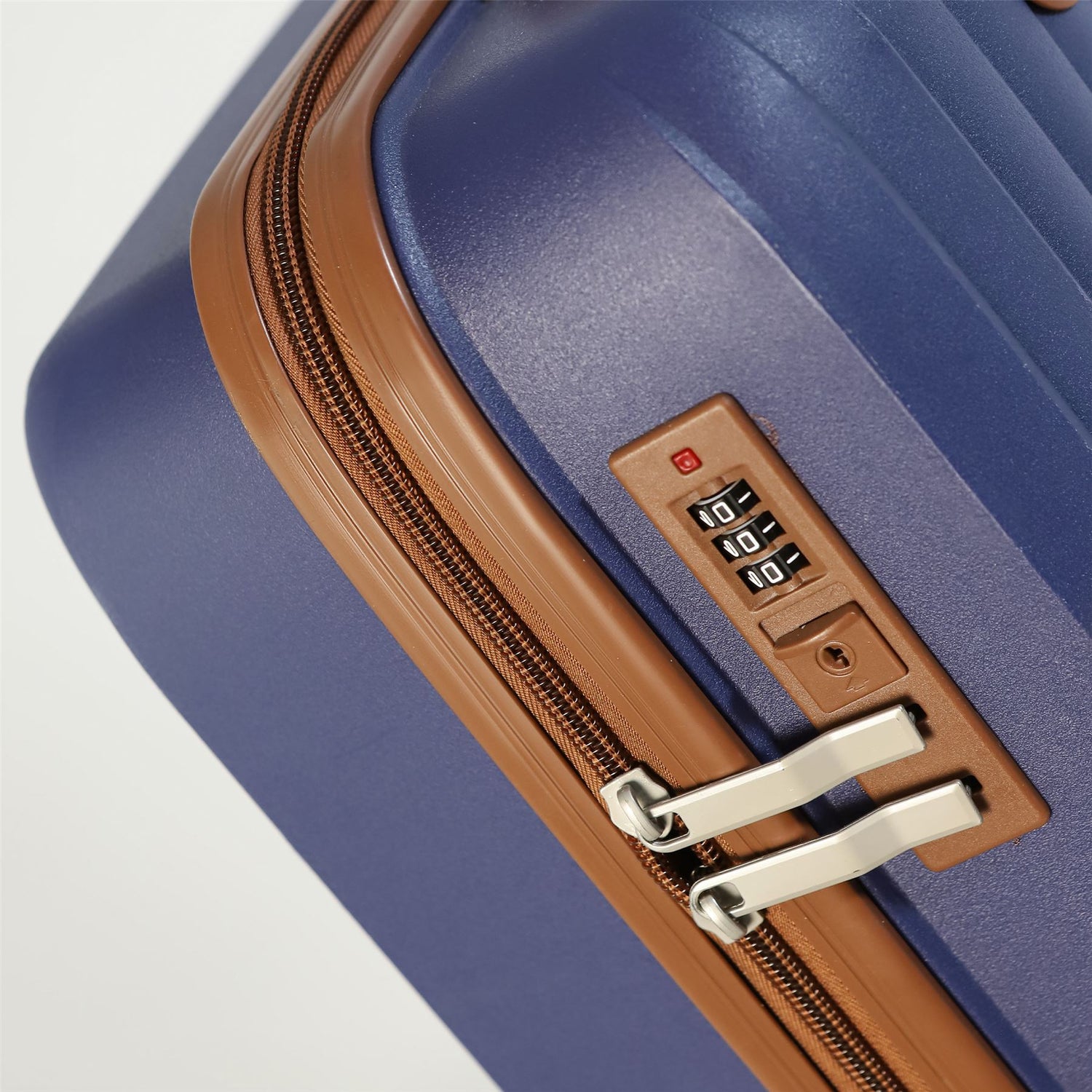 Corowa Large Hard Shell Suitcase in Teal Blue