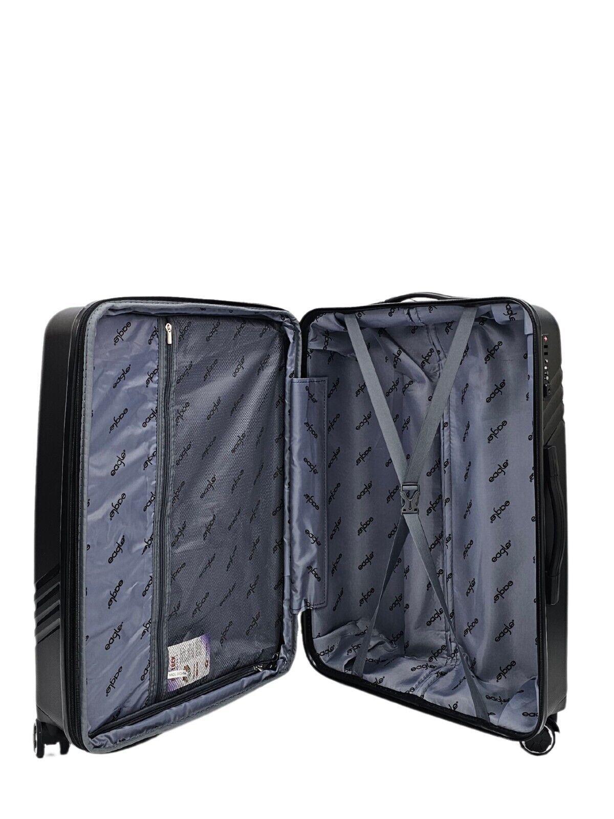 Brookwood Medium Hard Shell Suitcase in Black