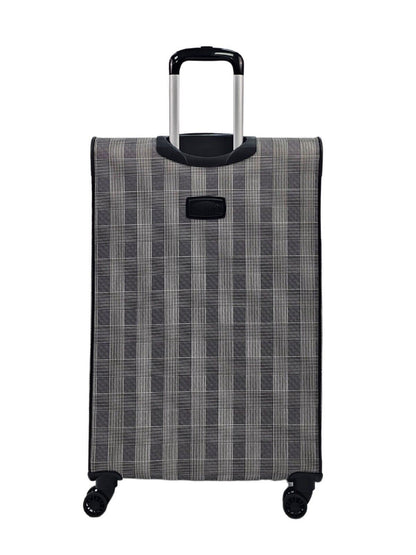 Ashville Large Soft Shell Suitcase in Stripe