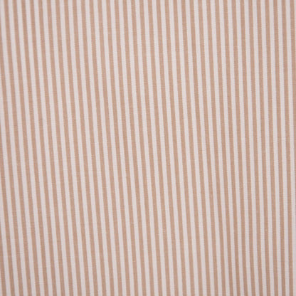 Mens Peaky Blinders Removable Collar Nehru Coffee Striped Collarless Shirt