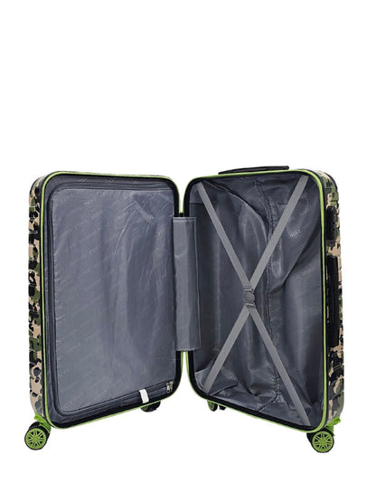 Hardshell Camo Robust ABS Suitcase Set