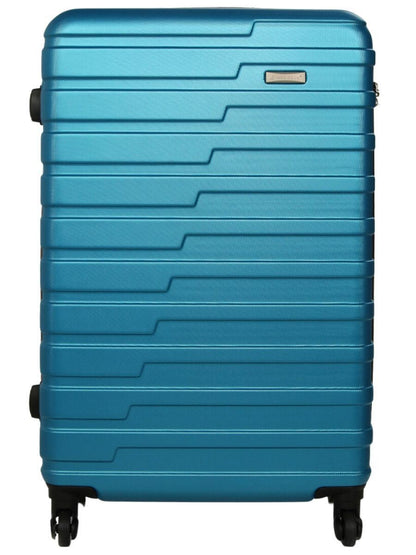 Crossville Large Hard Shell Suitcase in Blue