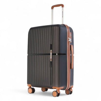 Corowa Medium Hard Shell Suitcase in Black