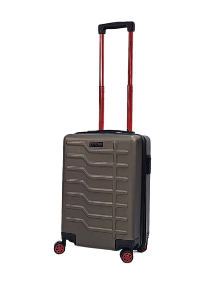 Hard Shell Classic Suitcase Set 8 Wheel Cabin Luggage Case Holiday Travel