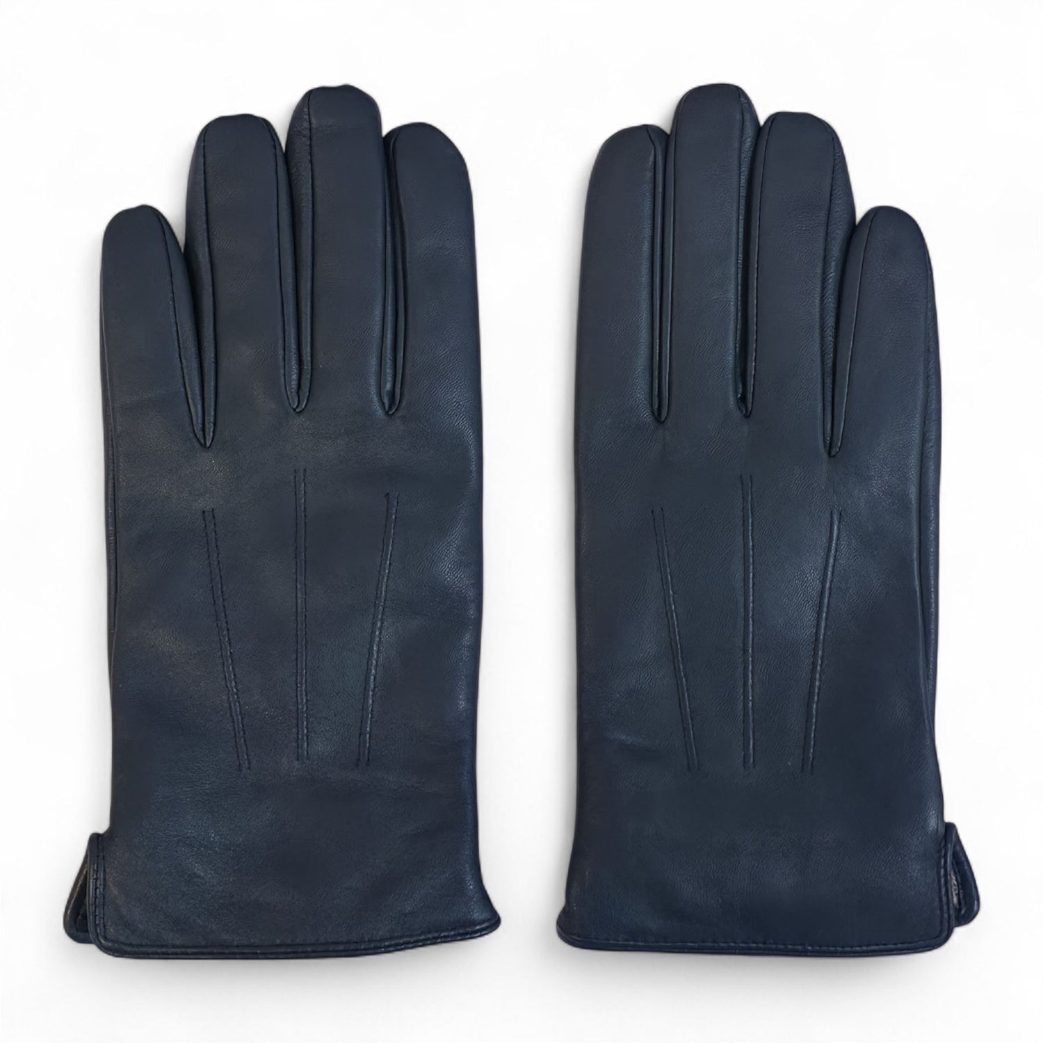 Men’s Italian Leather Warm Wool Lining Winter Gloves - M-LGV-305