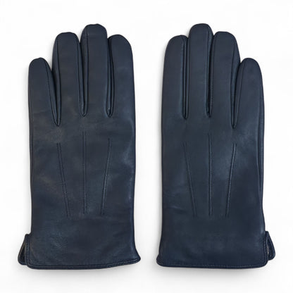 Men’s Italian Leather Warm Wool Lining Winter Gloves - M-LGV-305