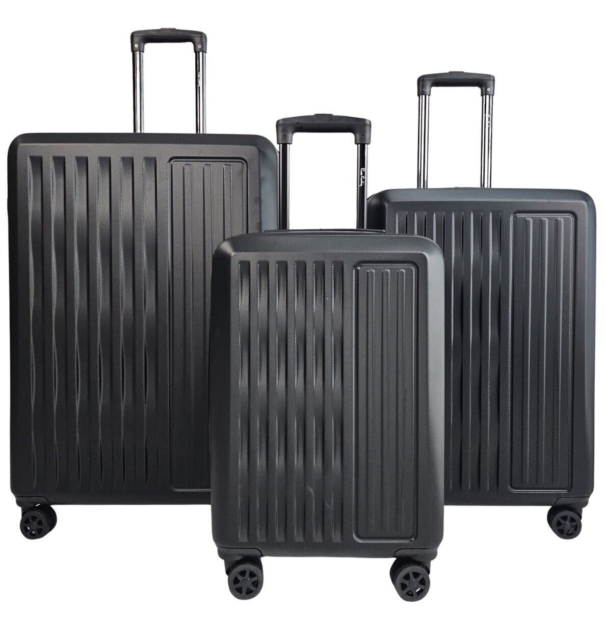 Cullman Set of 3 Hard Shell Suitcase in Black