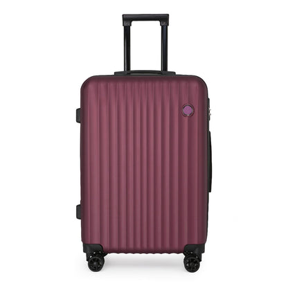 Edmonton Medium Hard Shell Suitcase in Burgundy