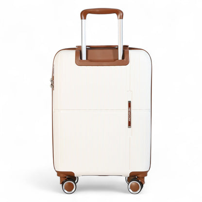 Corowa Cabin Hard Shell Suitcase in White
