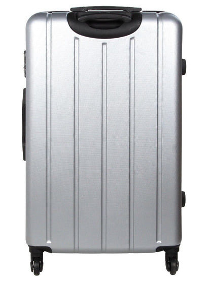 Castleberry Large Hard Shell Suitcase in Silver