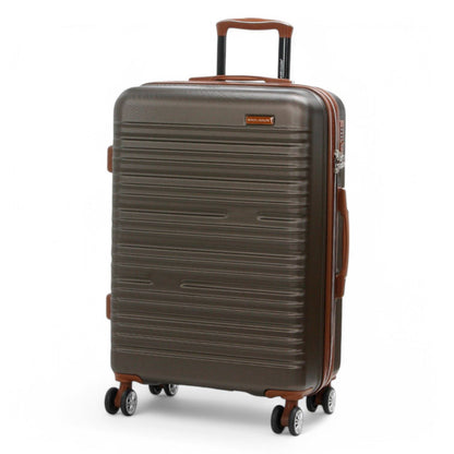 Armidale Medium Hard Shell Suitcase in Coffee