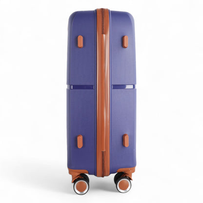 Corowa Large Hard Shell Suitcase in Teal Blue
