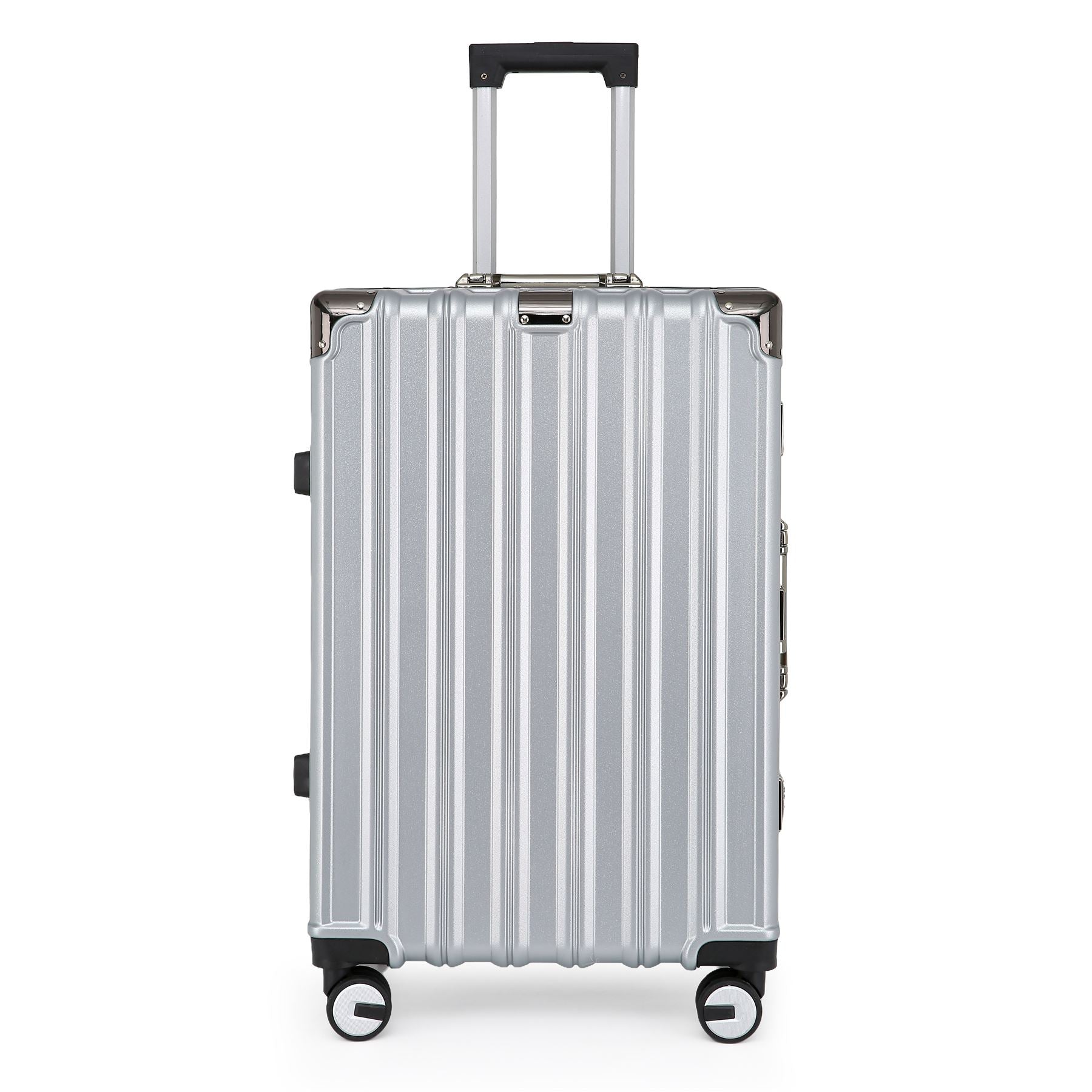 Airdrie Medium Hard Shell Suitcase in Silver