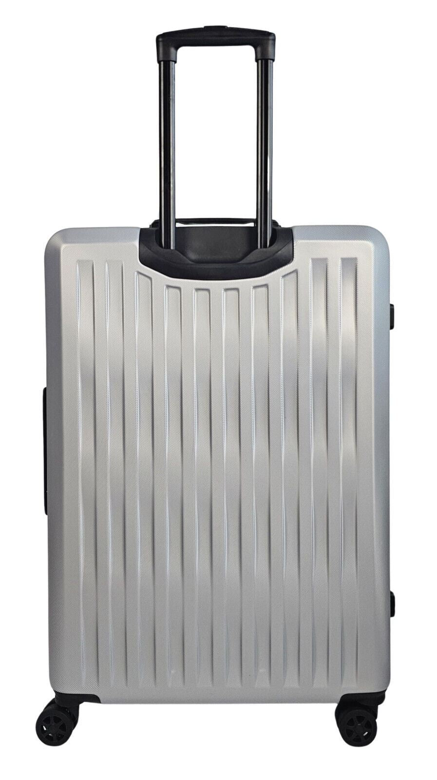 Cullman Large Hard Shell Suitcase in Silver