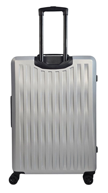 Cullman Large Hard Shell Suitcase in Silver