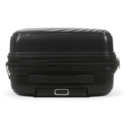 Balranald Set of 3 Hard Shell Suitcase in Black
