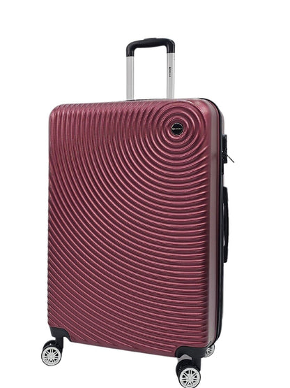 Brookside Large Hard Shell Suitcase in Burgundy