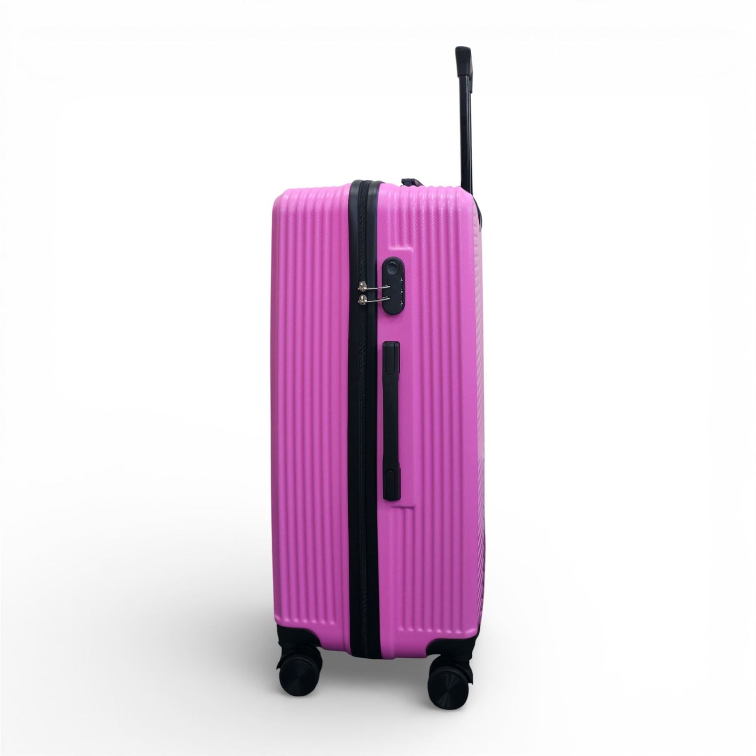 Junee Large Hard Shell Suitcase in Pink