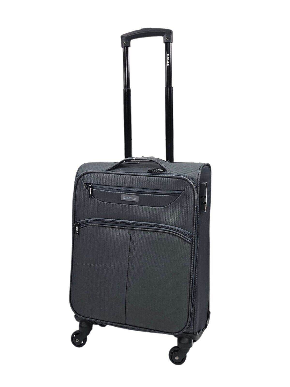 Baileyton Cabin Soft Shell Suitcase in Grey