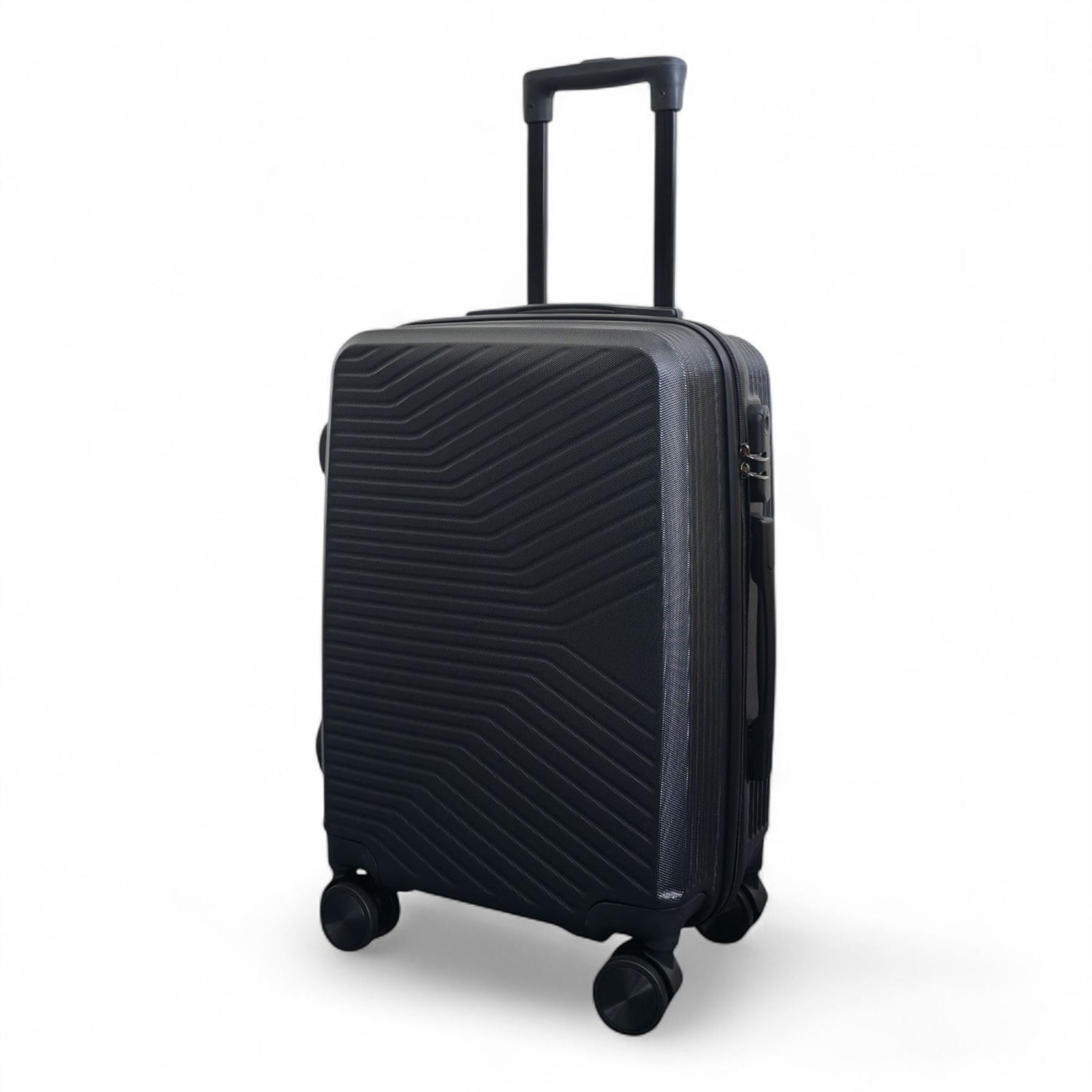 Junee Cabin Hard Shell Suitcase in Black