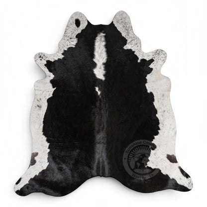 Natural Cow Leather Cowhide Hairon Rug - Hereford