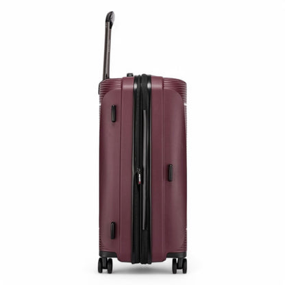 Abiko Large Hard Shell Suitcase in Burgundy